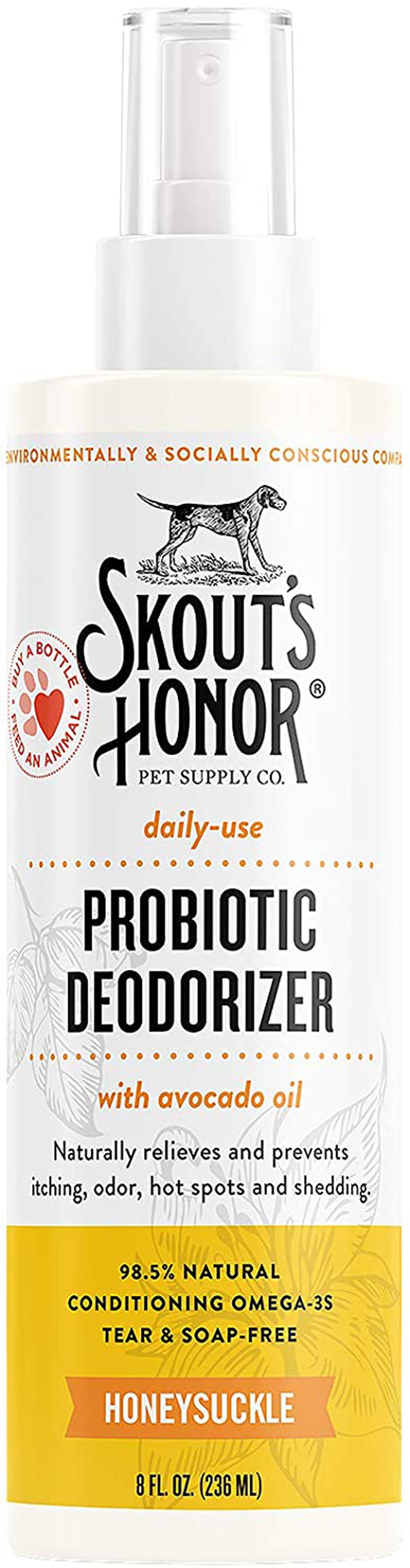 Skout's Honor Probiotic Deodorizer Lavender 8Oz
