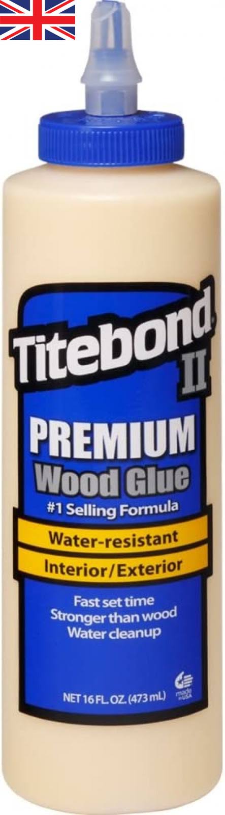 Weatherproof Titebond II Pemium Wood Glue