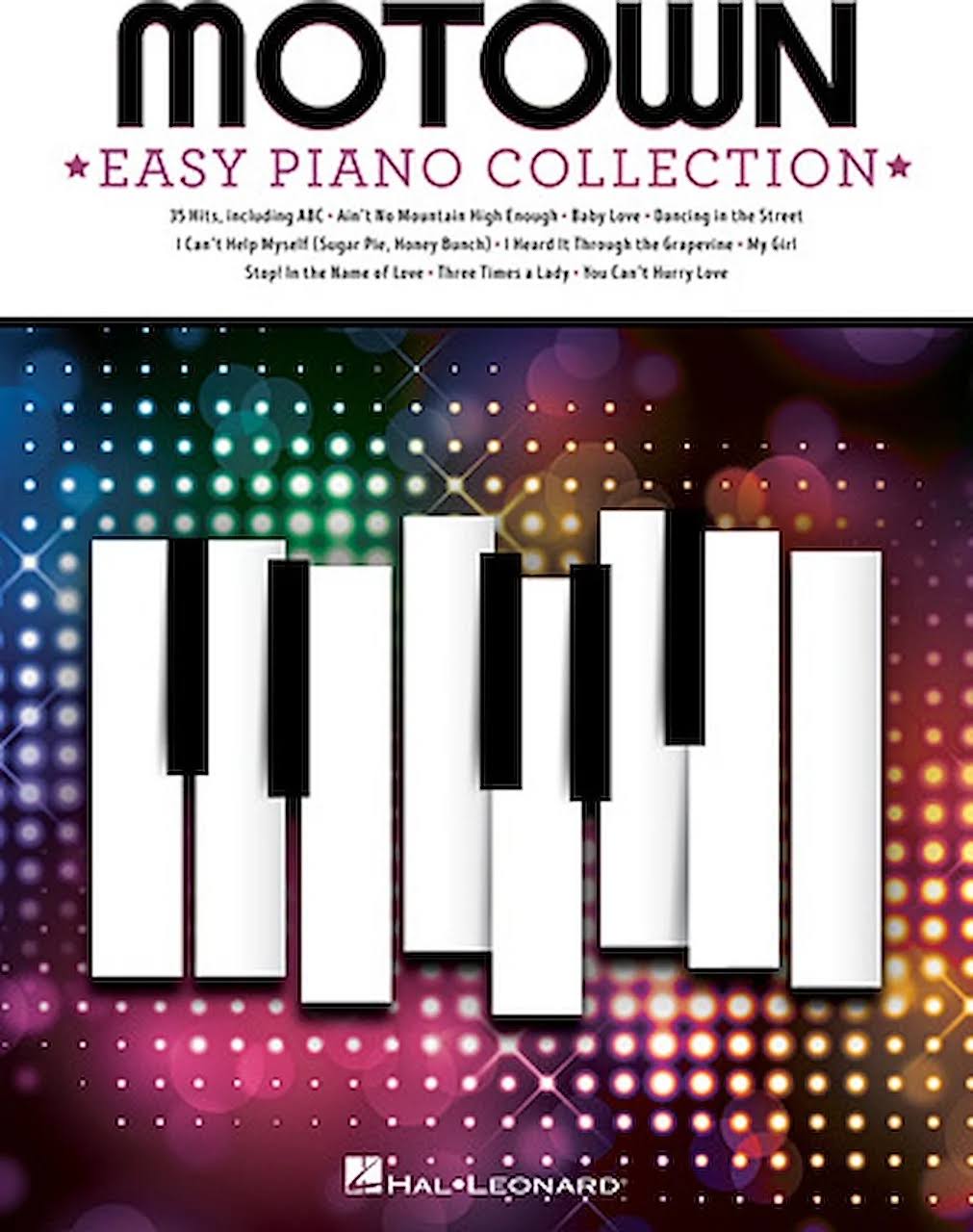 Hal Leonard Motown Easy Piano Collection Music Book