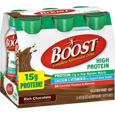 Boost Complete High Protein Nutritional Drink - Rich Chocolate, 8oz