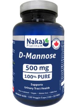 National Nutrition - D-mannose 500mg – 120 Vcaps