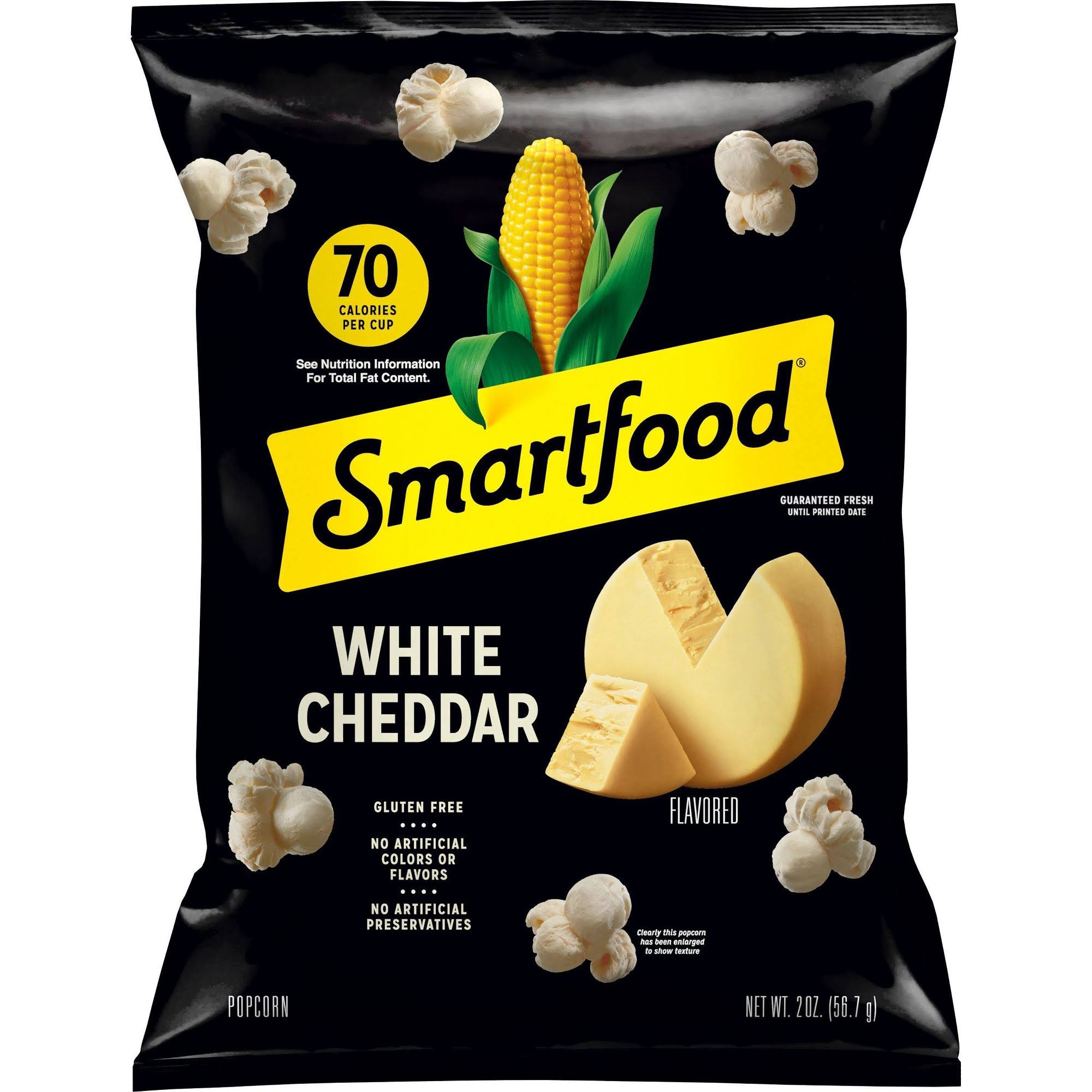Smartfood Popcorn, White Cheddar Flavored - 2 oz