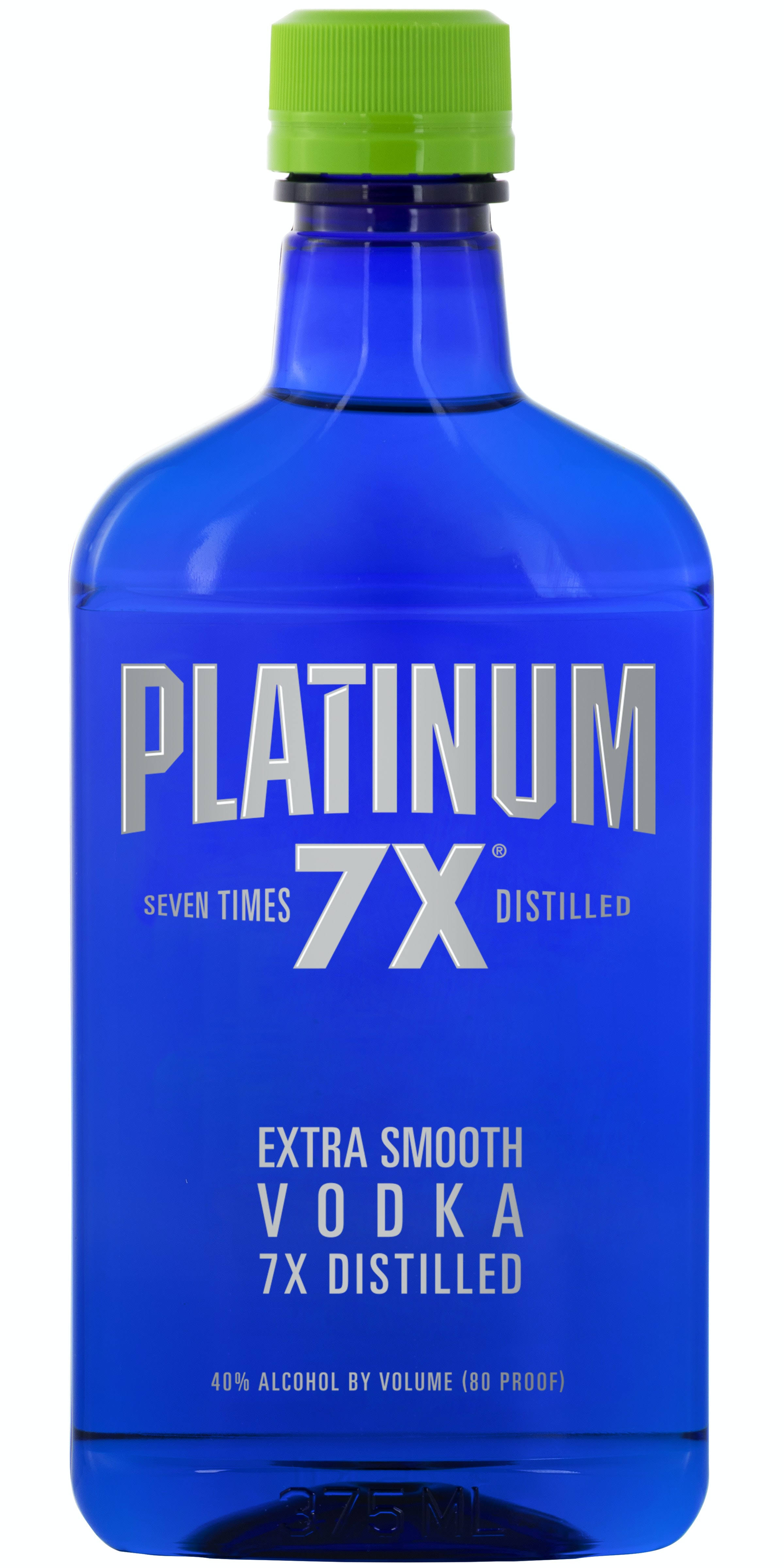 Platinum 7X Vodka, Extra Smooth, 7x Distilled - 375 ml