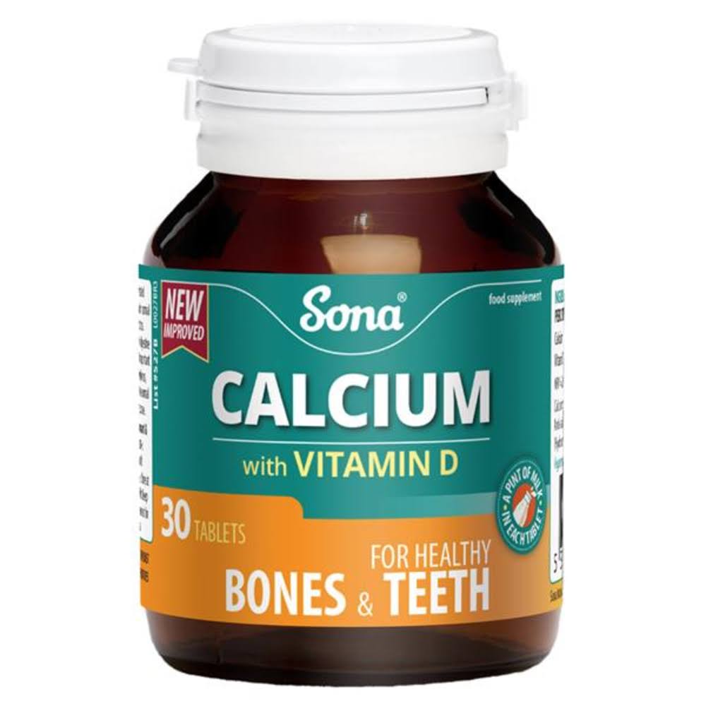 Sona Calcium With Vitamin D 30 Tablets