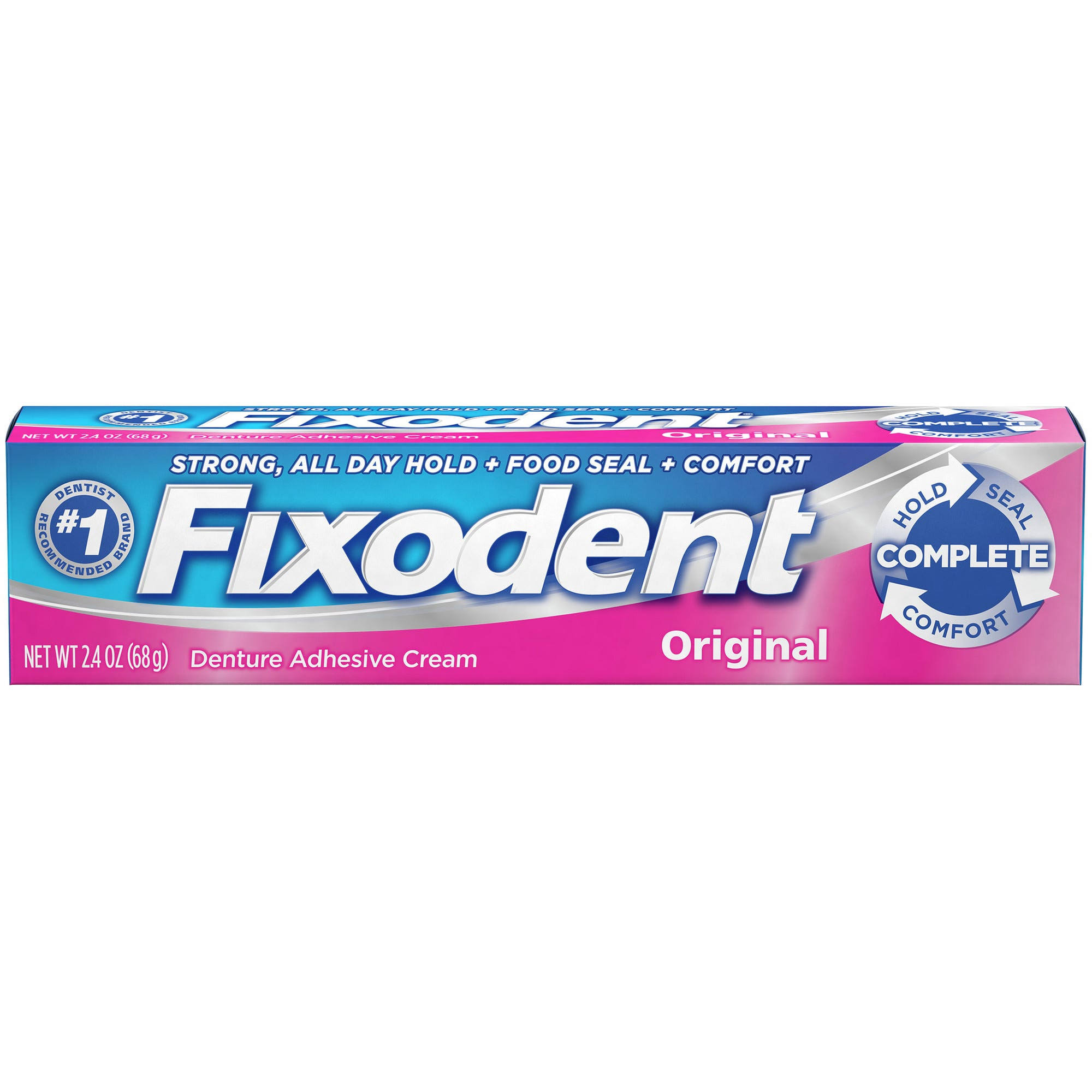 Fixodent Original Denture Adhesive Cream - 2.4oz