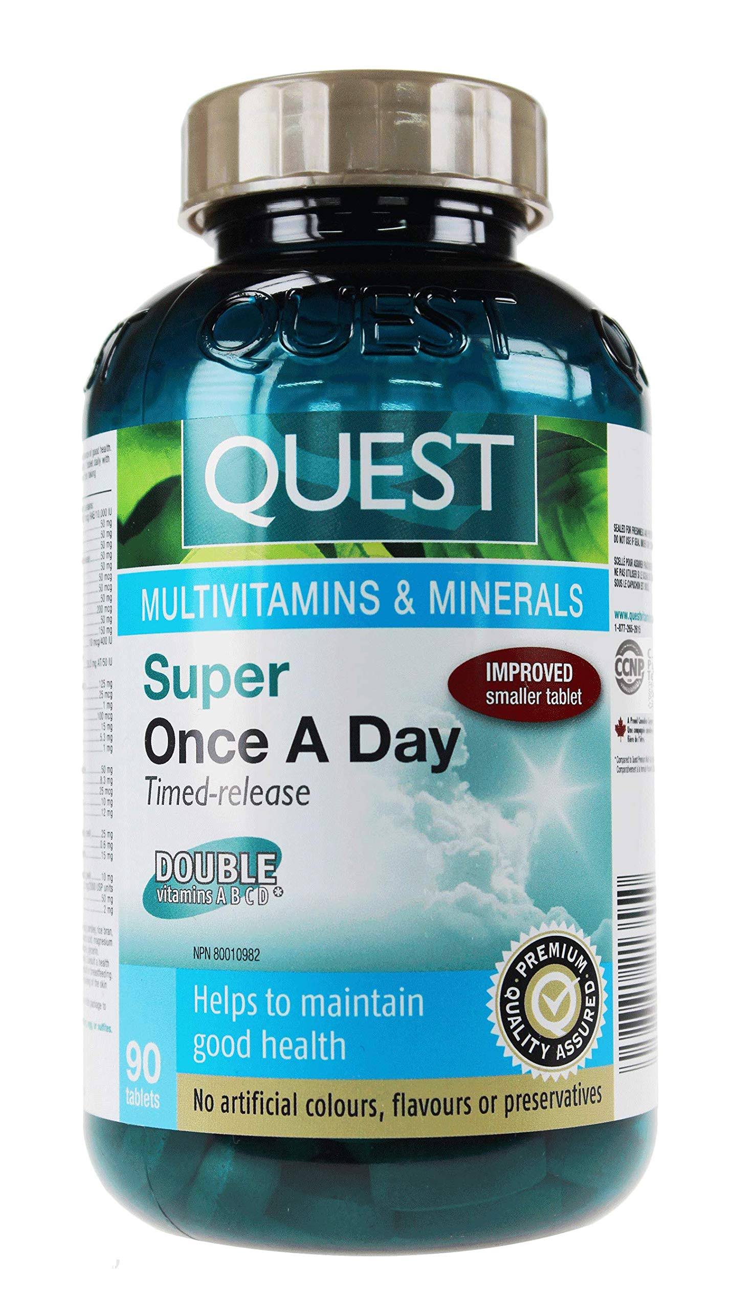 Quest Super Once A Day Multi-Vitamins - 90ct