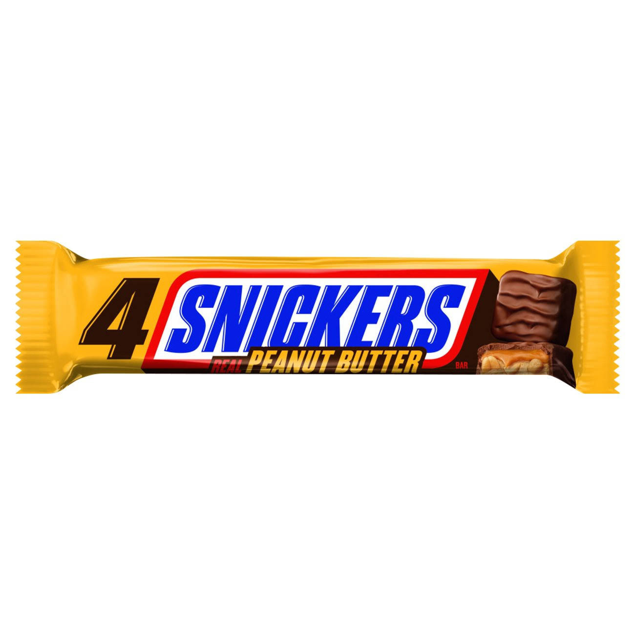 Snickers Snickers Peanut Butter King - 3.56oz, Pack of 18