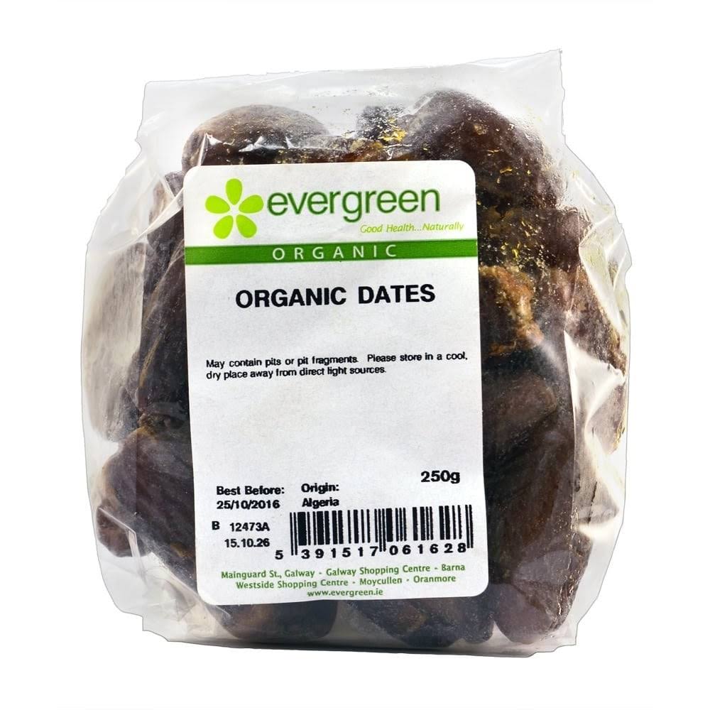 Evergreen Healthfoods Organic Dates - 500g