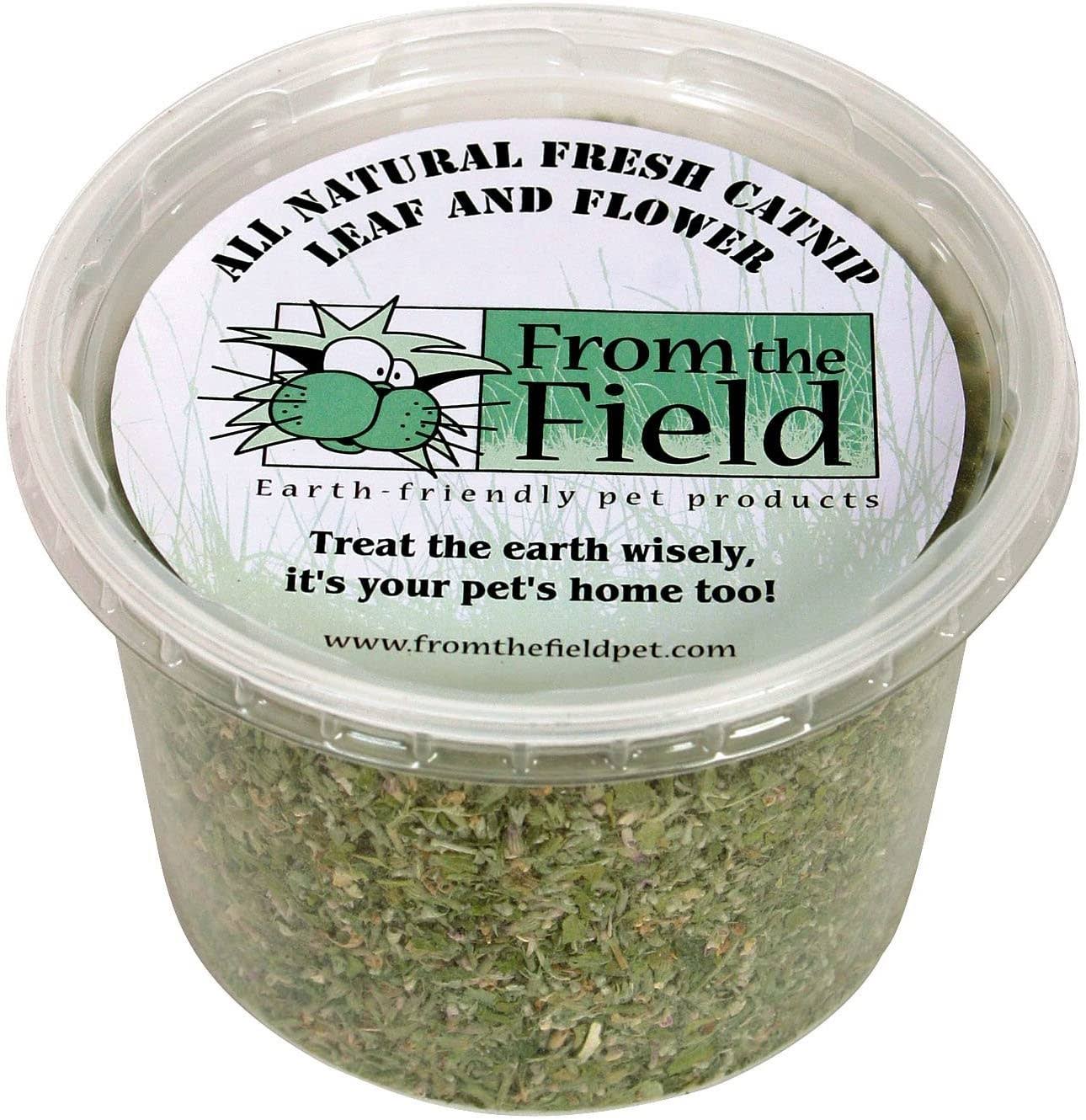 from The Field 2-Ounce Catnip Leaf and Flower Tub