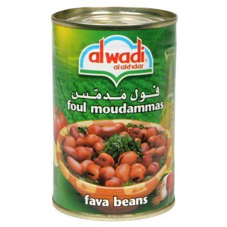 Al Wadi Foul Moudammas Fava Beans - in Brine, 14oz, Pack of 12