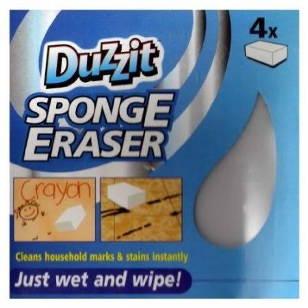 Duzzit Sponge Eraser - 4 Pack