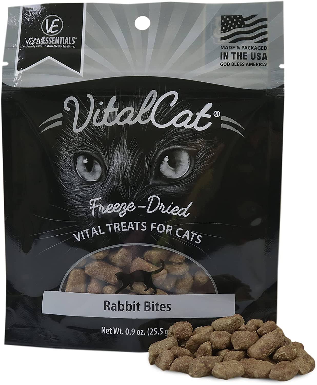 Vital Essentials - Rabbit Bites Freeze-Dried Cat Treats