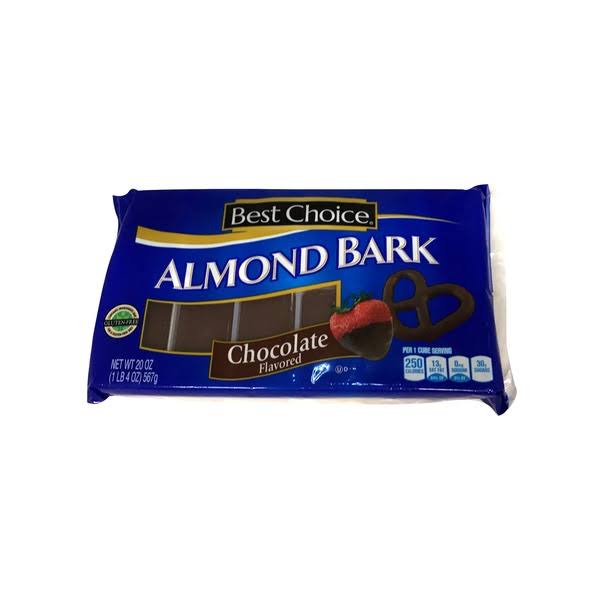 Best Choice Chocolate Almond Bark - 20 oz