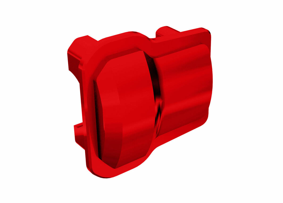 Traxxas Differential Cover, Front or Rear (Red) (2) TRX9738-RED