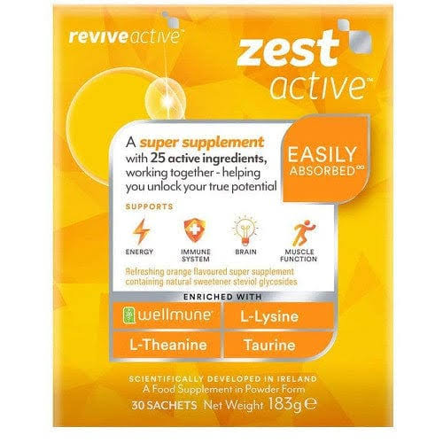 Revive Active Zest Active - Health Supplement - 30 Sachets