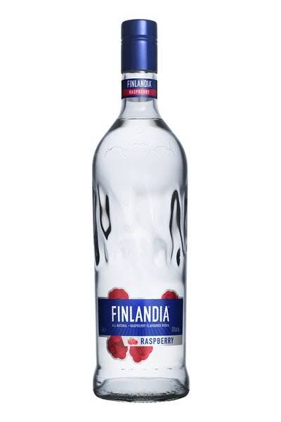 Finlandia Raspberry Vodka, Raspberry Flavored Vodka - 1 lt