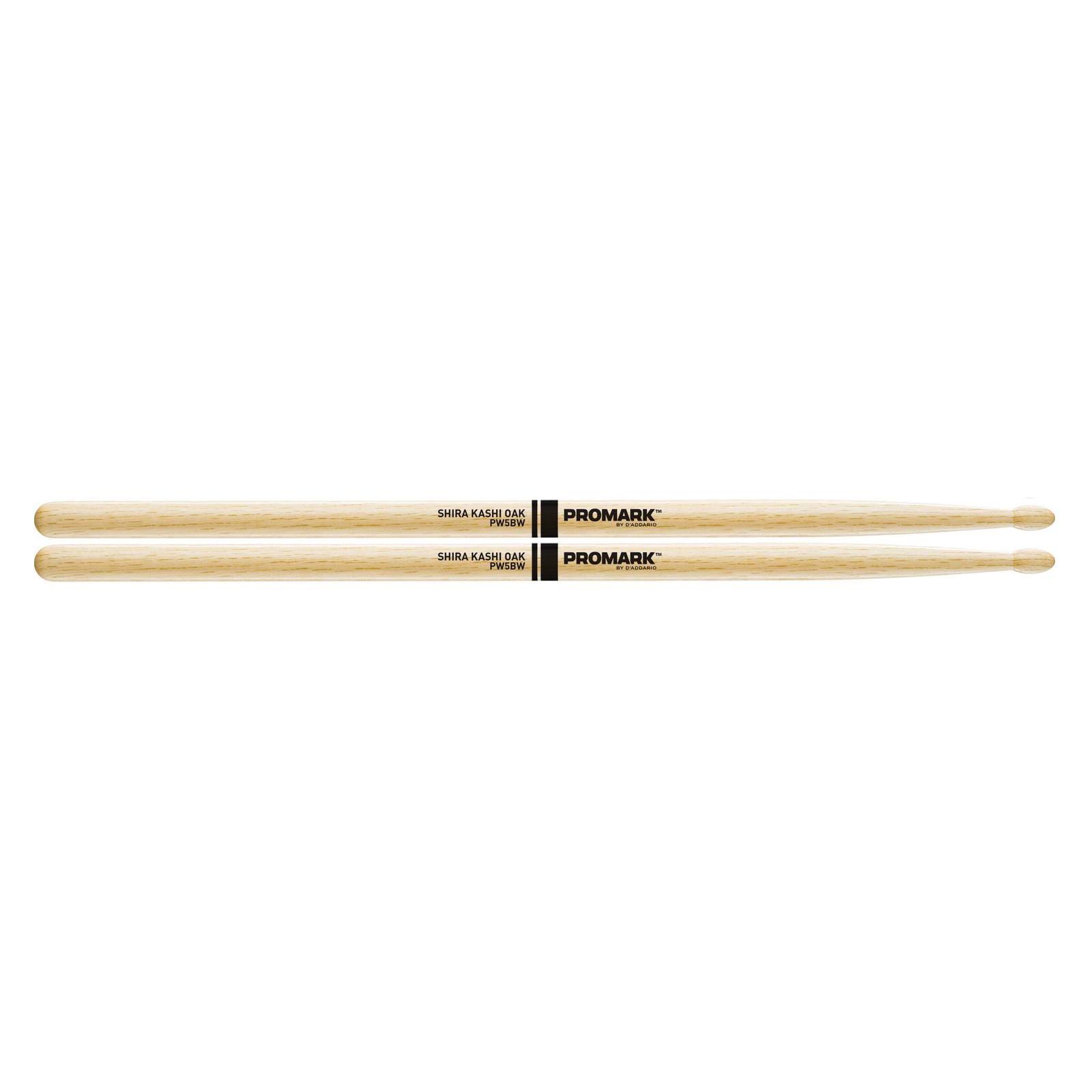 Pro-Mark Japanese White Oak 5B Wood Tip Drumsticks