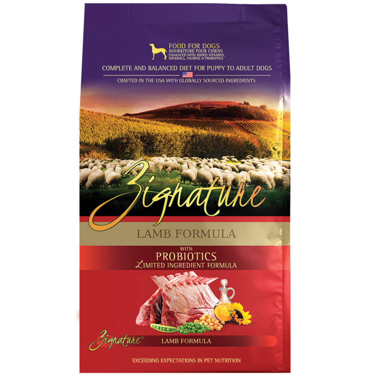 Zignature Grain Free Lamb Formula Dry Dog Food 11.3kg