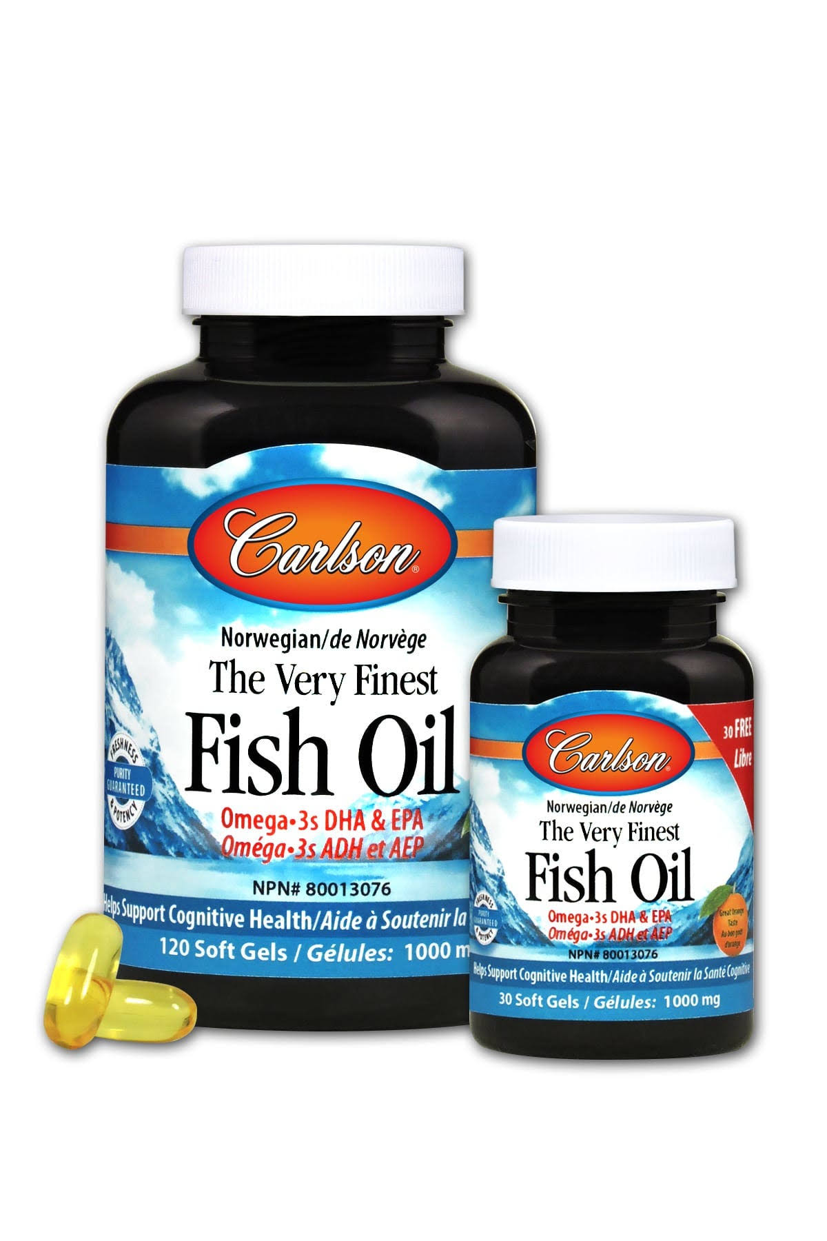 Carlson The Very Finest Fish Oil - Orange