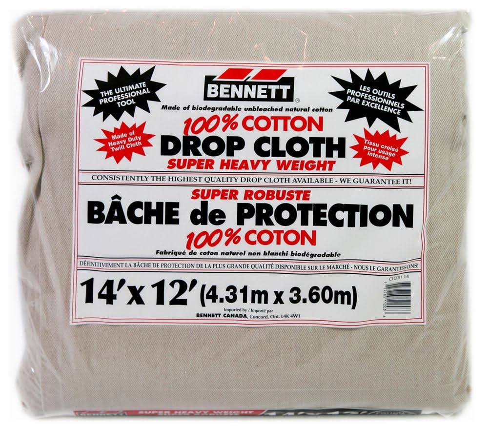 BENNETT 14 Feet X 12 Feet Cotton Drop Cloth