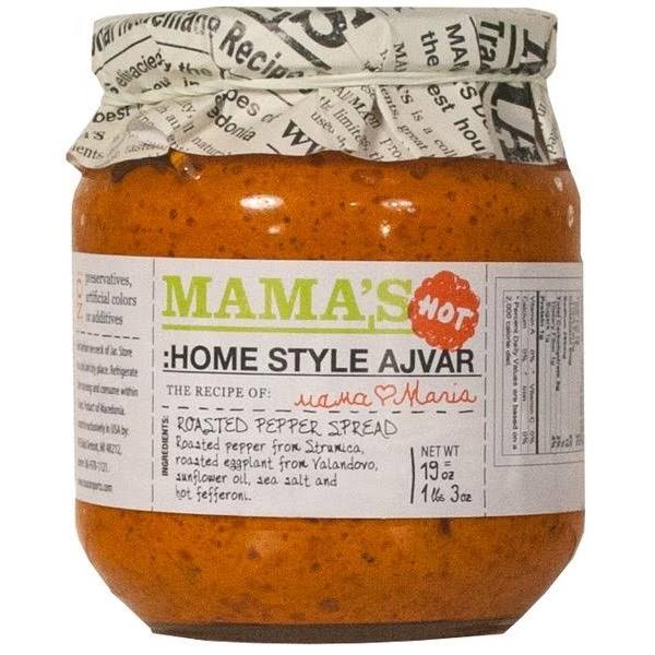 Mama's Ajvar Homemade Hot Spread - 19 Ounces - Greenbay Marketplace - Delivered by Mercato