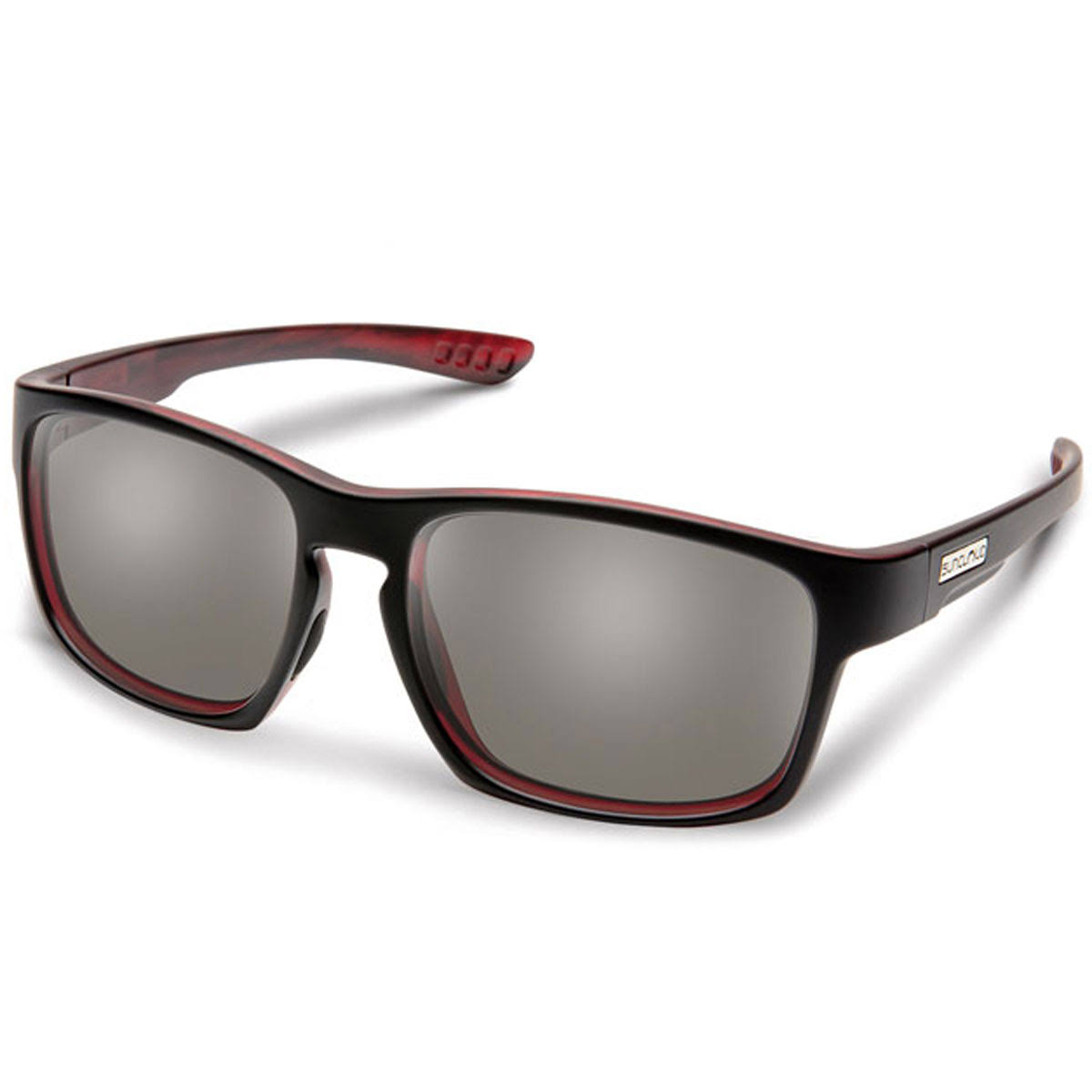 Suncloud Fairfield Polarized Sunglasses, Burnished Red
