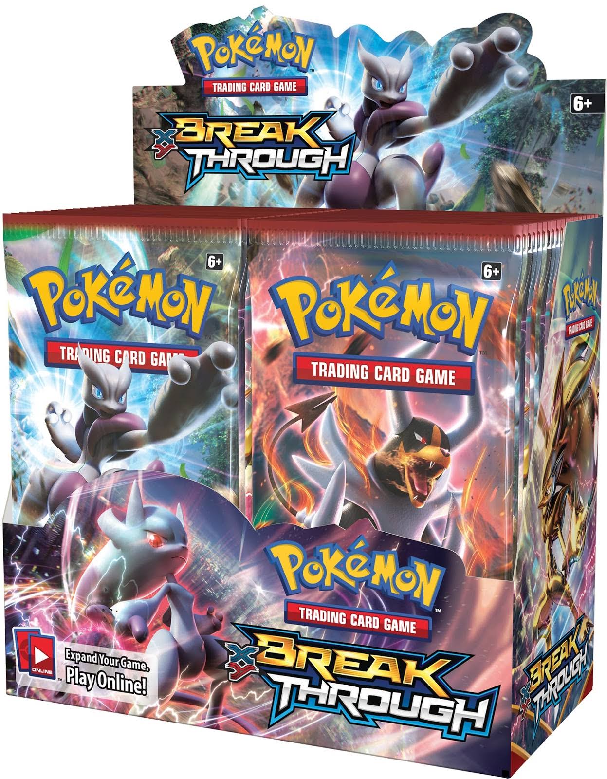 Pokémon XY Break Through - 10 Aditional Game Cards