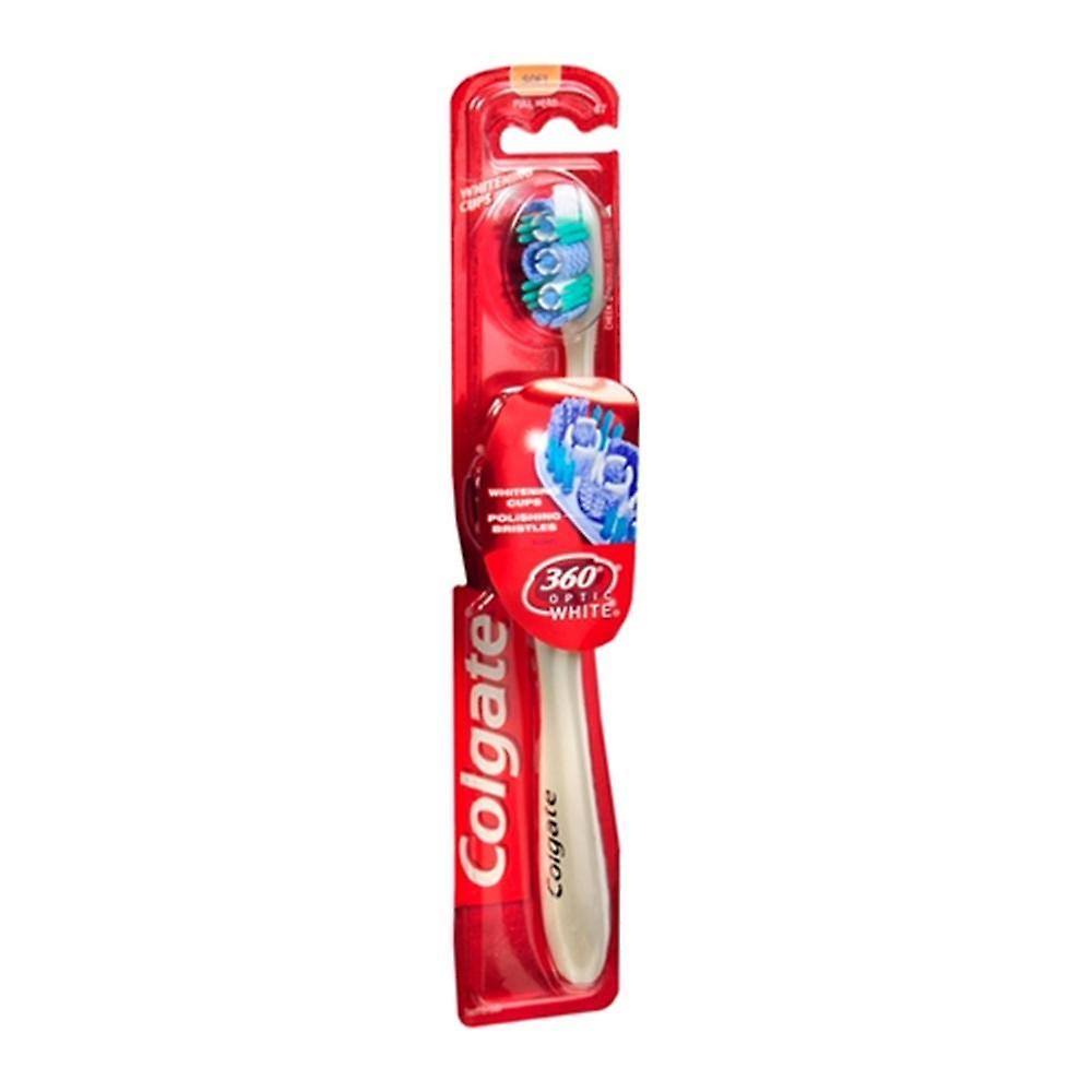 Colgate 360 Degree Optic White Toothbrush, Soft