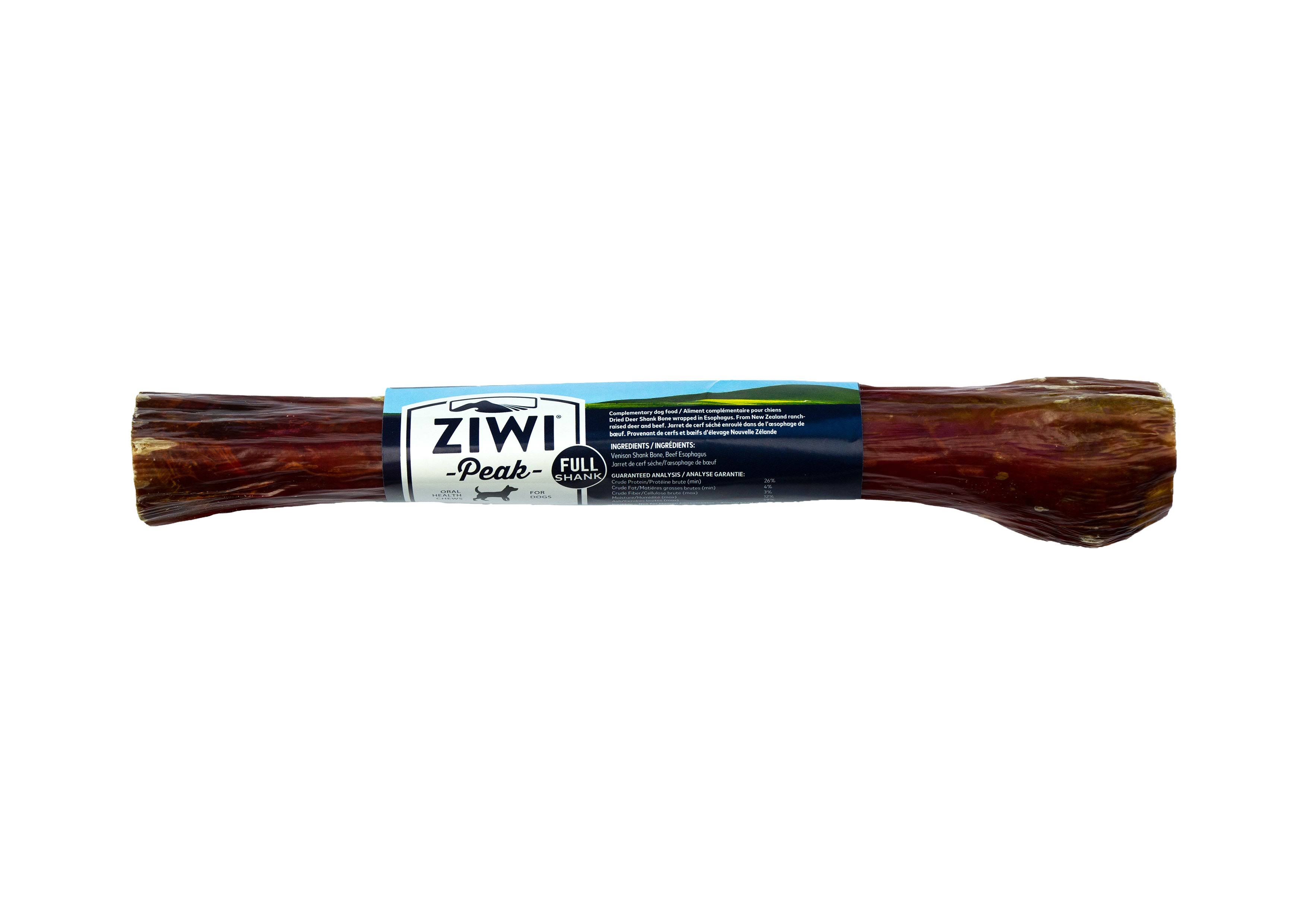 Ziwi Peak Deer Shank Bone Dog Chew - Full