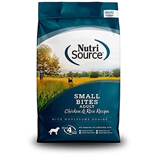 Nutrisource Adult Chicken & Rice Small Bites Dog Food 5lb