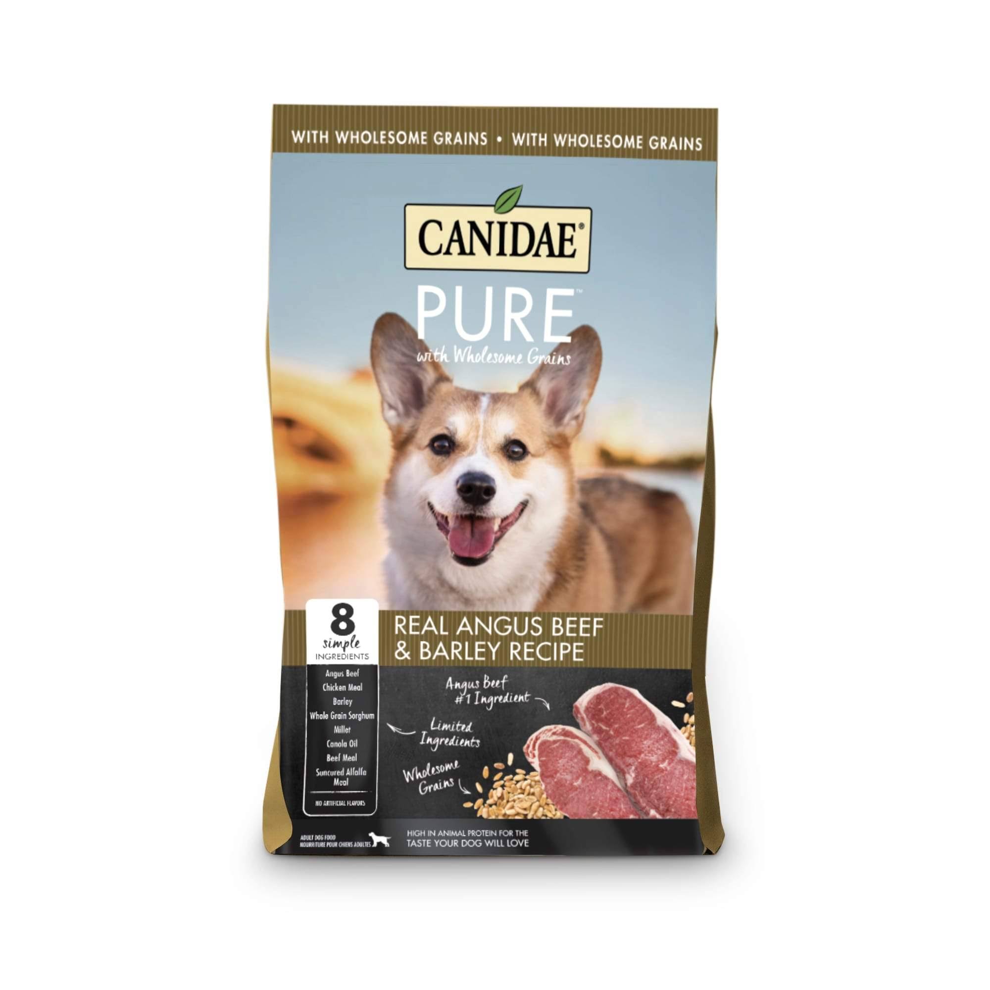 Canidae Pure with Grains Real Beef & Barley Recipe Dry Dog Food 24-lb