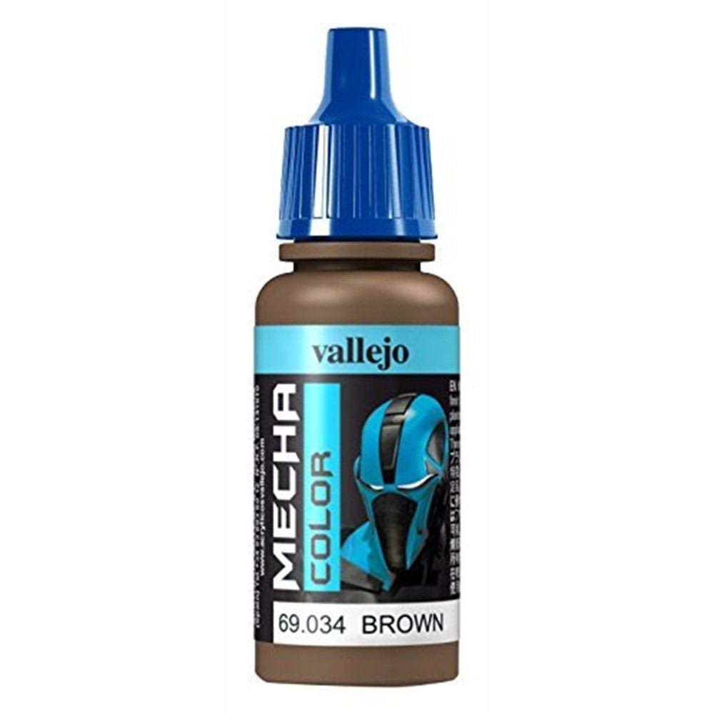 Vallejo Mecha Color 69.034 Brown - 17ml Airbrush Paint