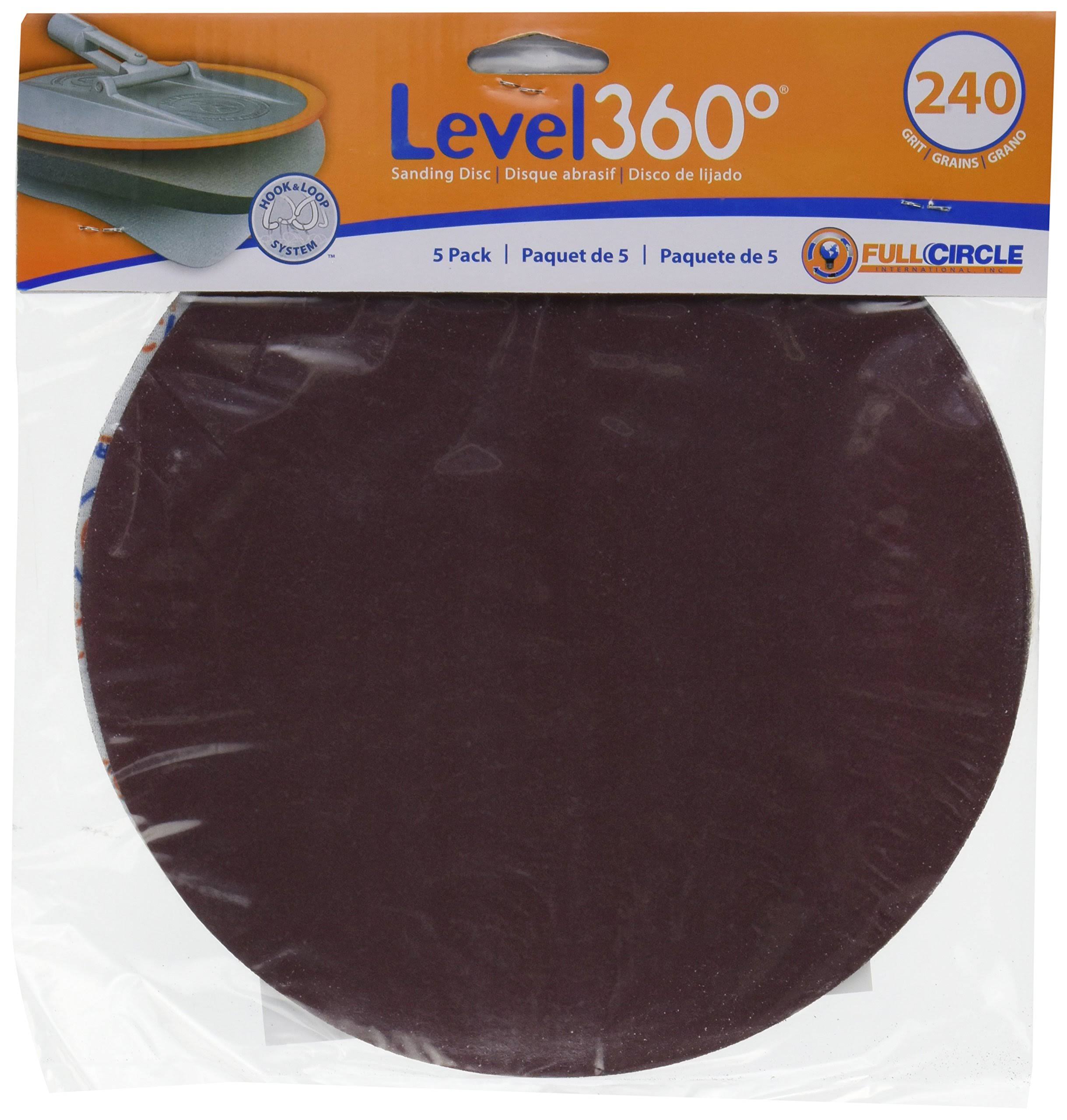 Full Circle International Level360 Sanding Disc - 220 Grit