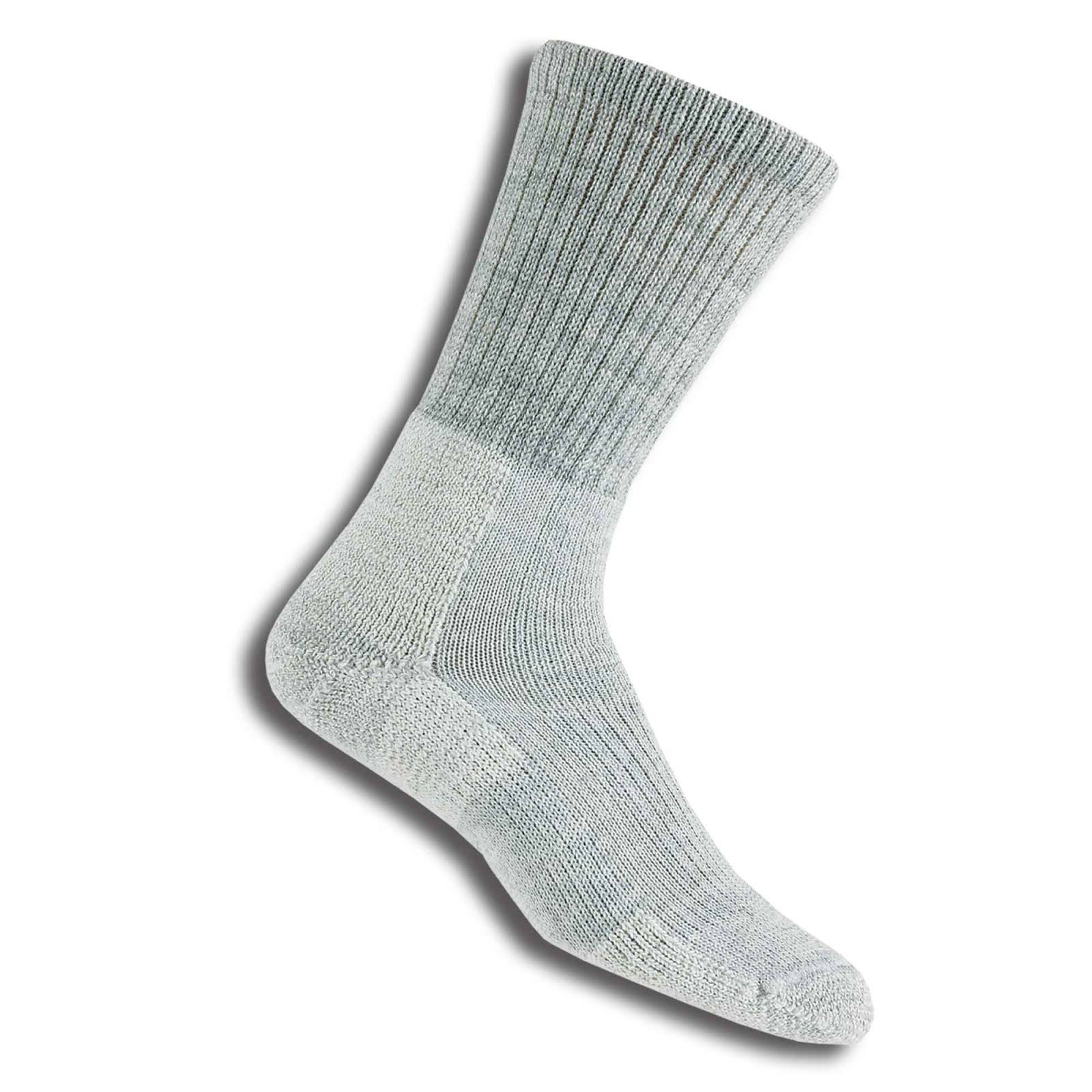 Thorlo Men's Extreme Cold Ski Socks - Light Gray, Large