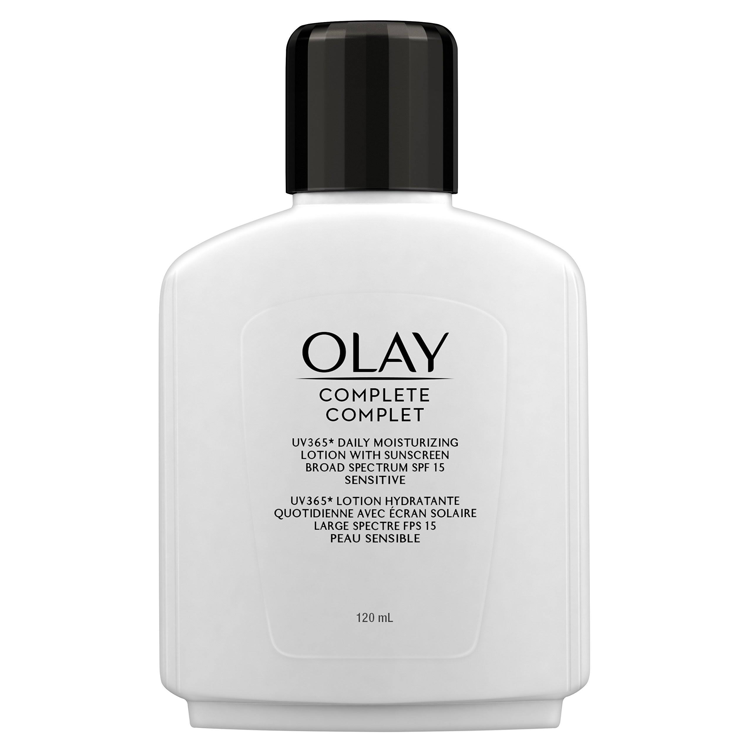 Olay Complete Daily Moisturizing Lotion Sensitive Skin SPF 15, 120ml