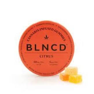 Global Organics Blncd Citrus THC Gummy 50mg (5mg/Gummy)