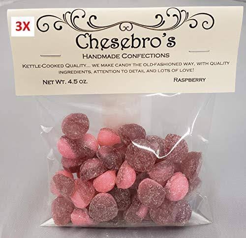 Raspberry Old Fashioned Kettle Cooked Hard Candy Drops