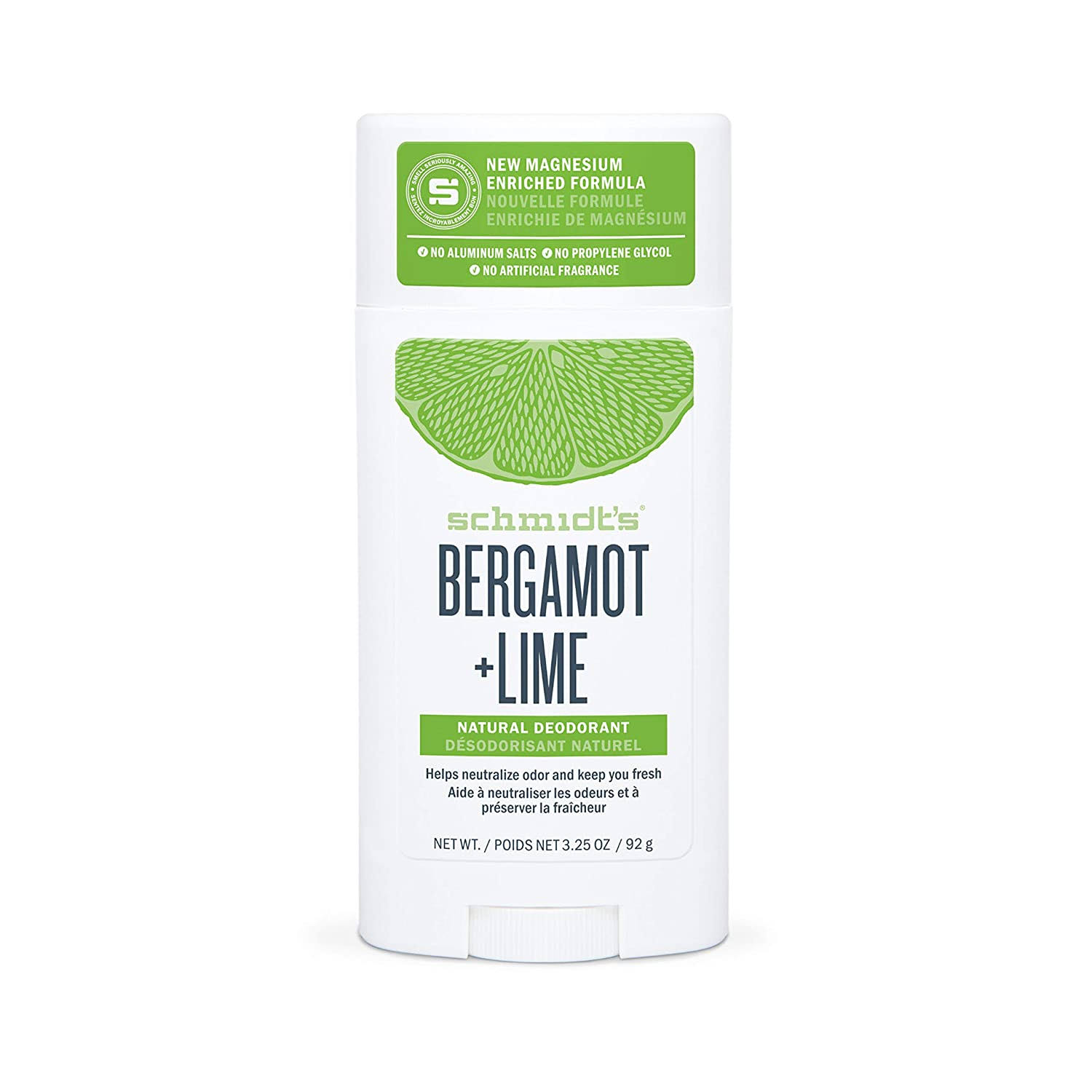 Schmidt's Bergamot & Lime Deodorant 3.25oz