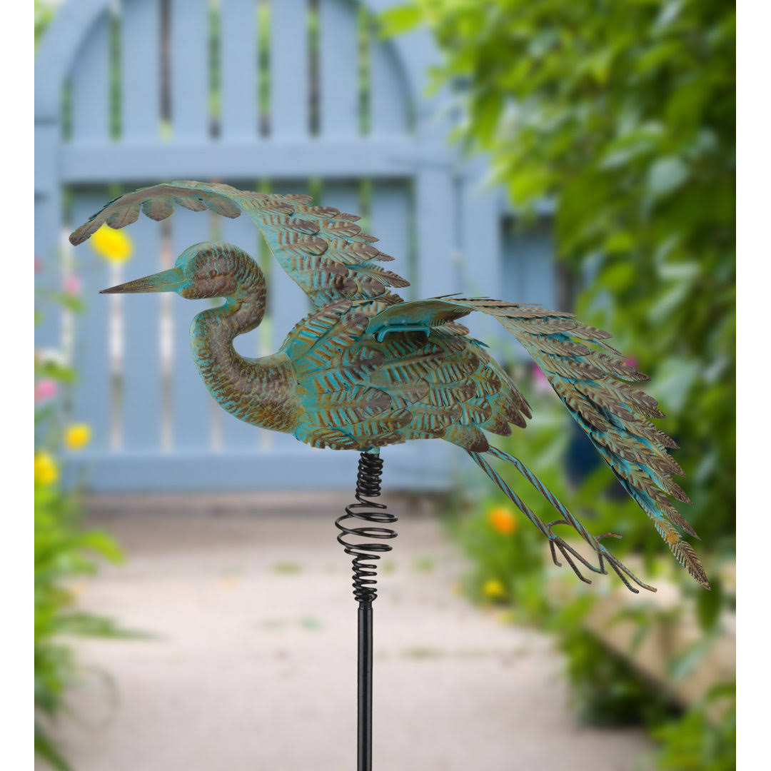 Regal Art & Gift Bird Bouncie Stake - Crane
