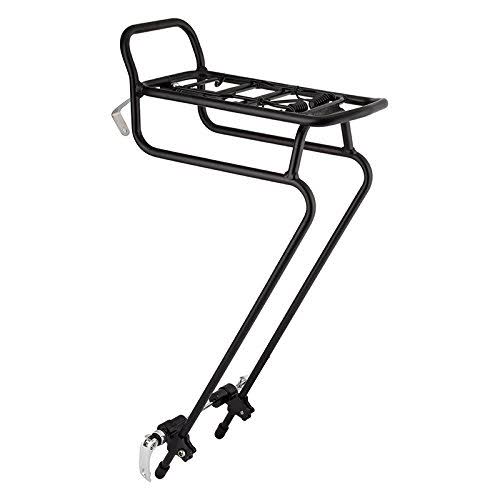 Sunlite Cycling Qrtec Bicycling Bike Front Rack - Fits 66cm and Size 700c, Black
