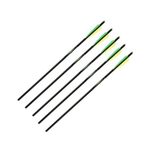 Barnett 16079 Outdoors Carbon Crossbow Arrows - With Field Points, 22", 5ct
