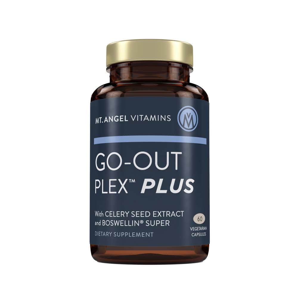 Mt. Angel Vitamins Go-Out Plex Plus Supplement - 60 Vegetarian Capslues