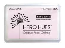 Hero Arts Pigment Ink Pad UNICORN PASTEL PINK AF276. Product Type: Ink & Paint. Hero Arts Crafting & Stamping Supplies from Simon Says Stamp.