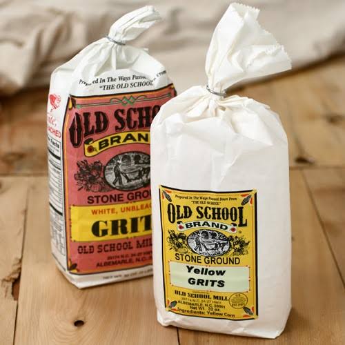 Old School Stone Ground Grits - Yellow Grits (2 Pound)