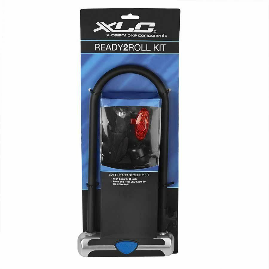 XLC Ready 2 Roll Accessory Kit Includes U-Lock Headlight Taillight Bell