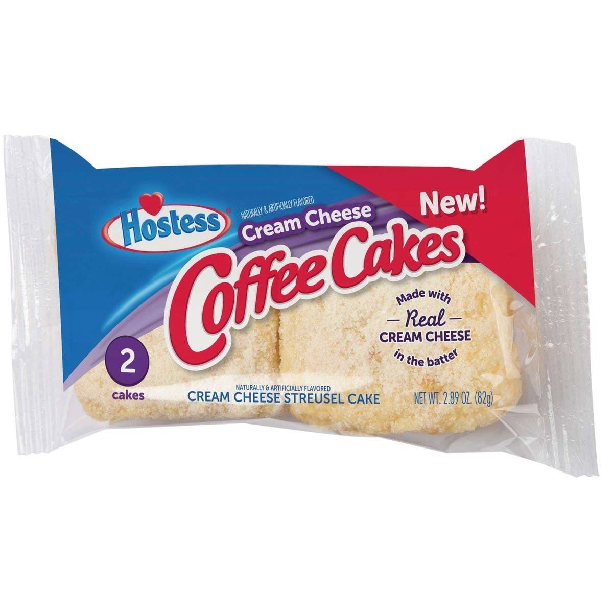 Hostess Coffee Cakes, Cream Cheese - 2 cakes, 2.89 oz