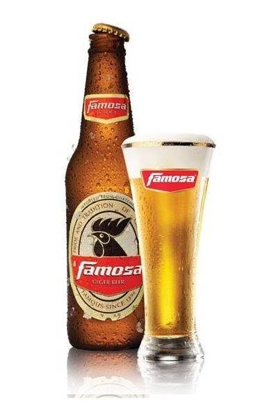 Famosa Lager Beer Cans - 12 fl oz