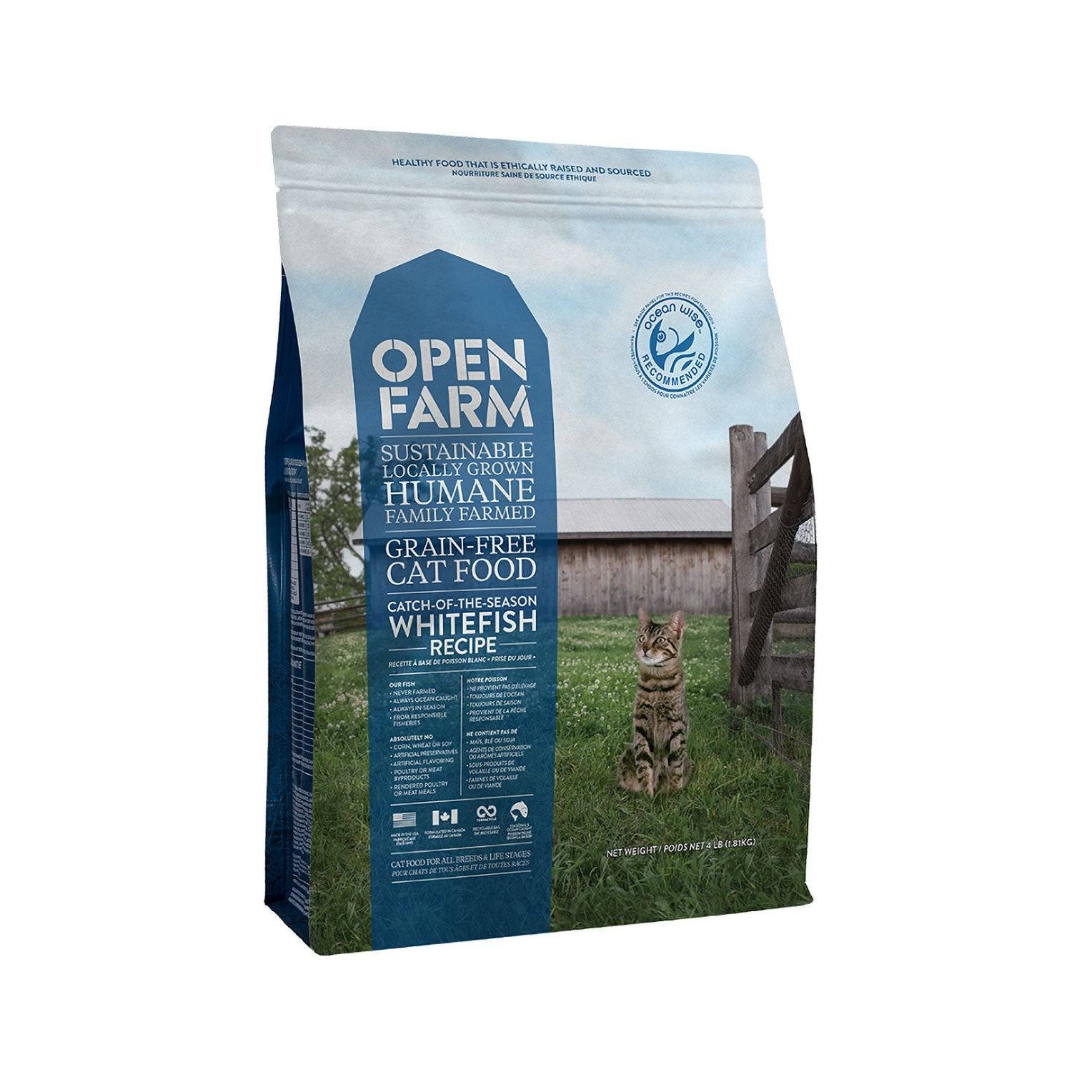 Open Farm - Catch of the Season Whitefish (Dry Cat Food) 8lb