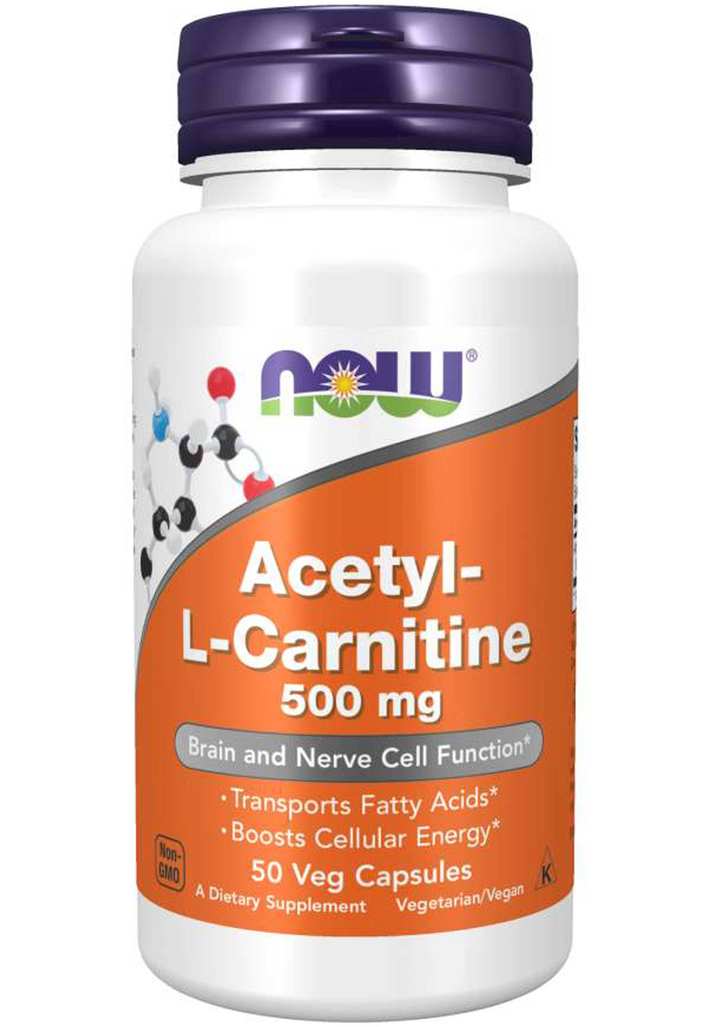 Now Foods Acetyl-L Carnitine 500 mg