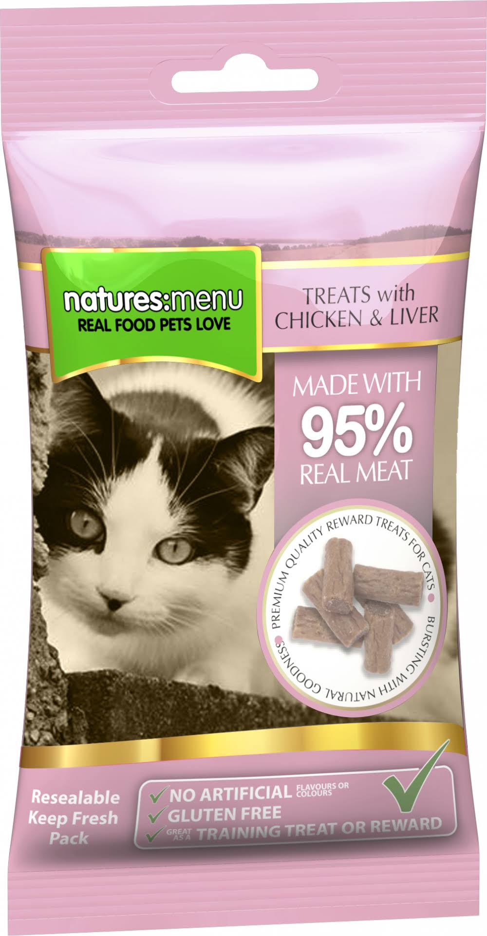 Natures Menu Cat Treats - Chicken & Liver